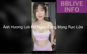 Ảnh Hương Loli Hở Ngực Căng Mọng Rực Lửa 4